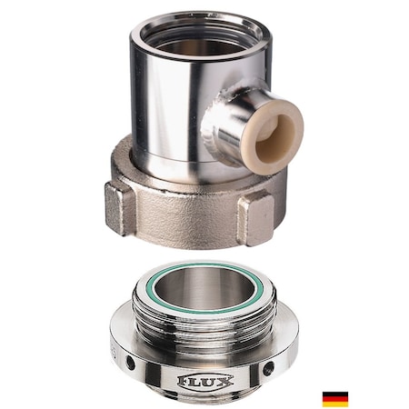 Flux Fume gland, stainless steel, 41 mm, with base 24-ZORO0272